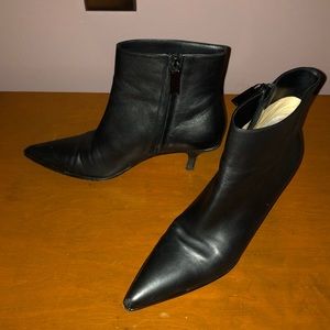 Gucci leather ankle boot